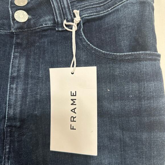 Frame women’s NWT’s Triple Binding wide leg high rise jeans. Size 32 - Picture 5 of 5